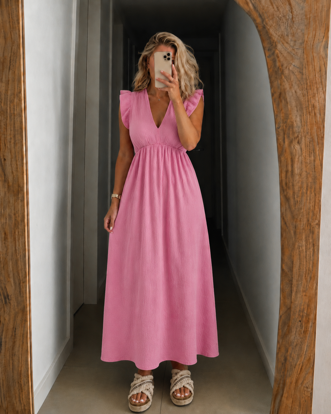 VESTIDO LARGO - TALLA UNICA