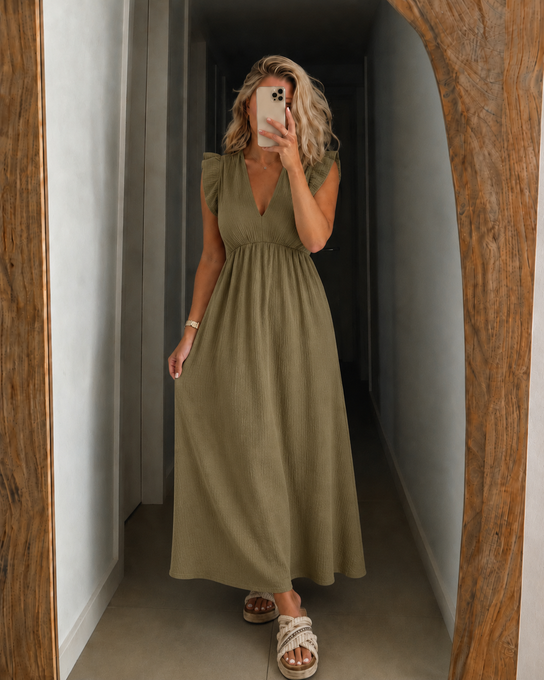 VESTIDO LARGO - TALLA UNICA
