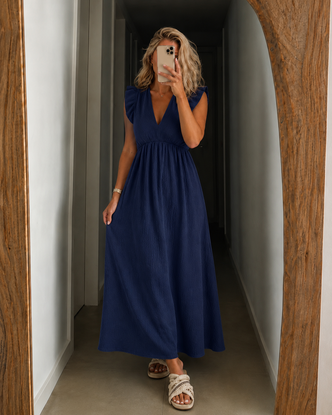 VESTIDO LARGO - TALLA UNICA