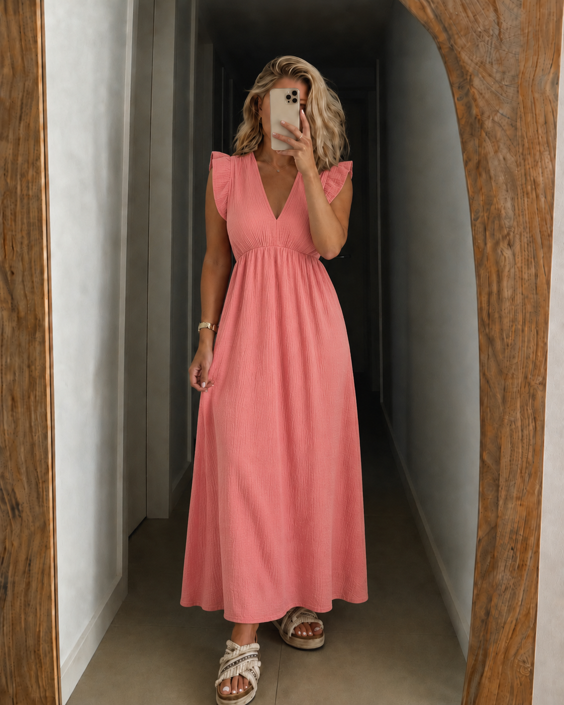 VESTIDO LARGO - TALLA UNICA