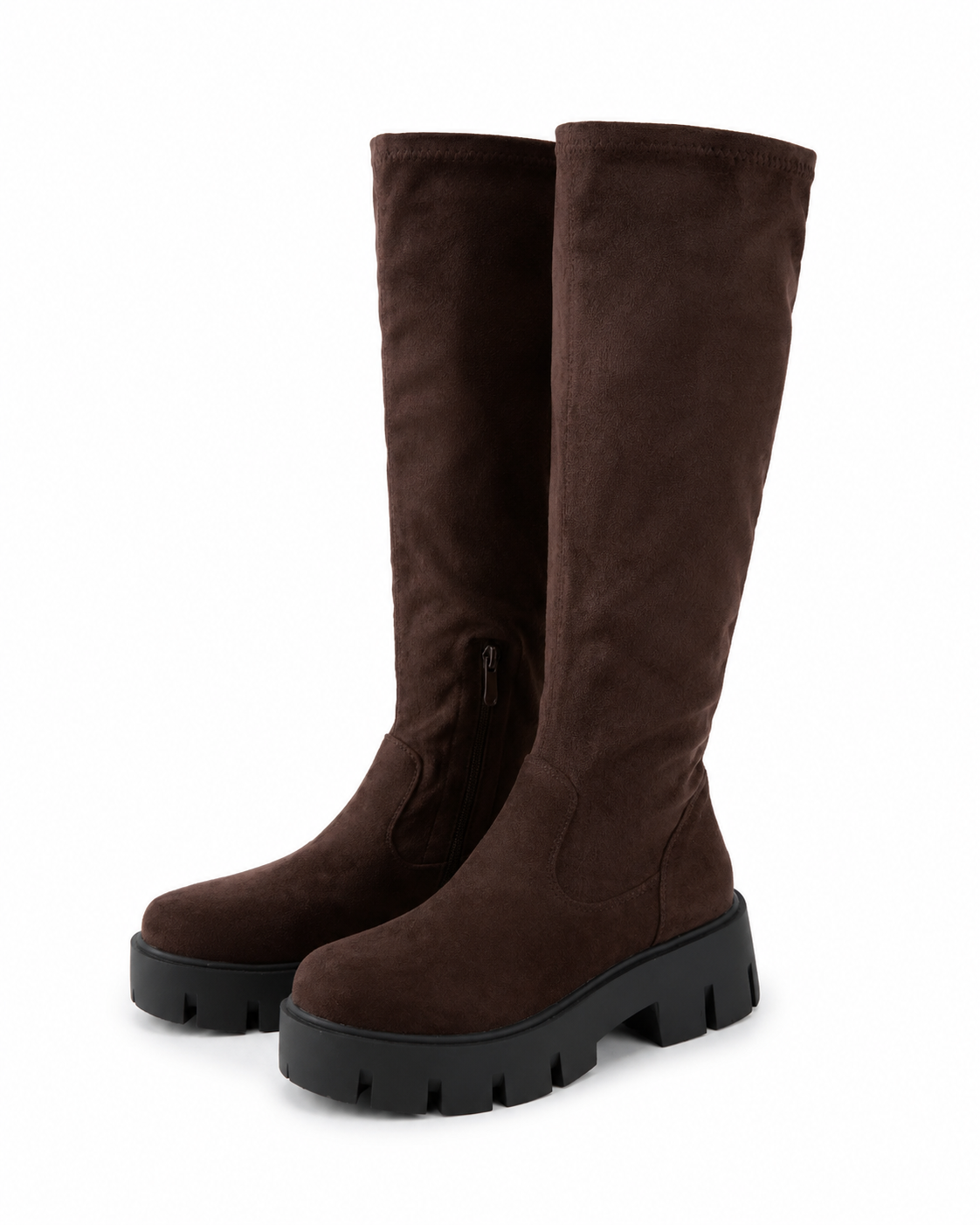 BOTAS ALTAS - TIPO BARCA - MARRON