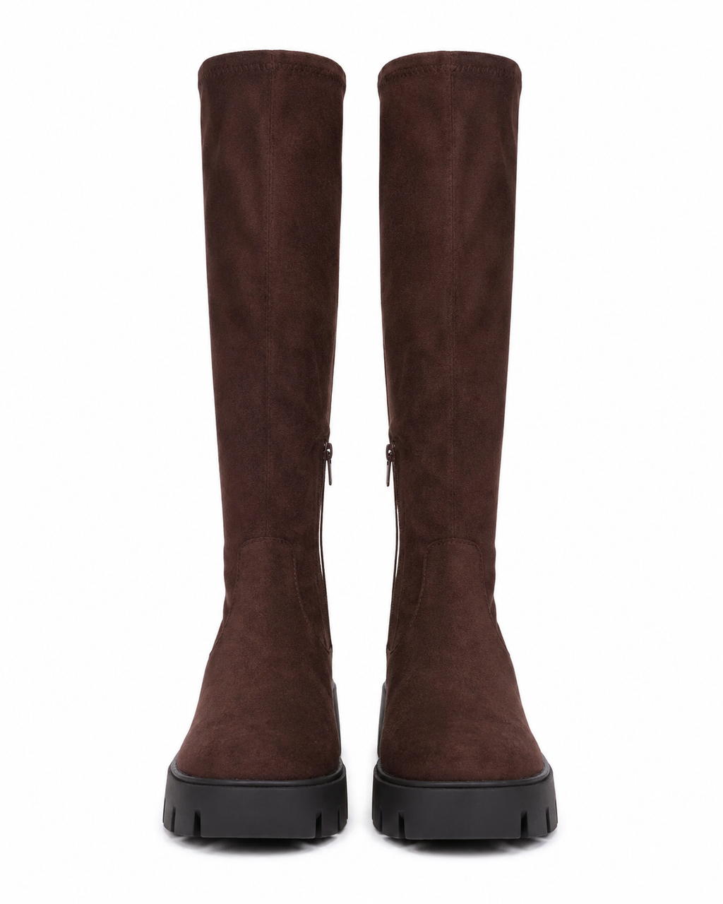 BOTAS ALTAS - TIPO BARCA - MARRON