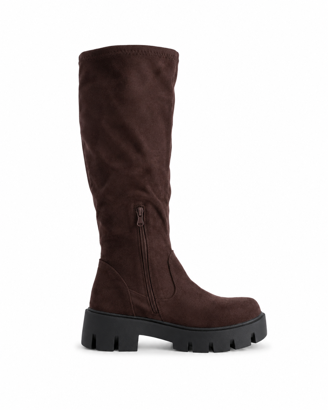 BOTAS ALTAS - TIPO BARCA - MARRON