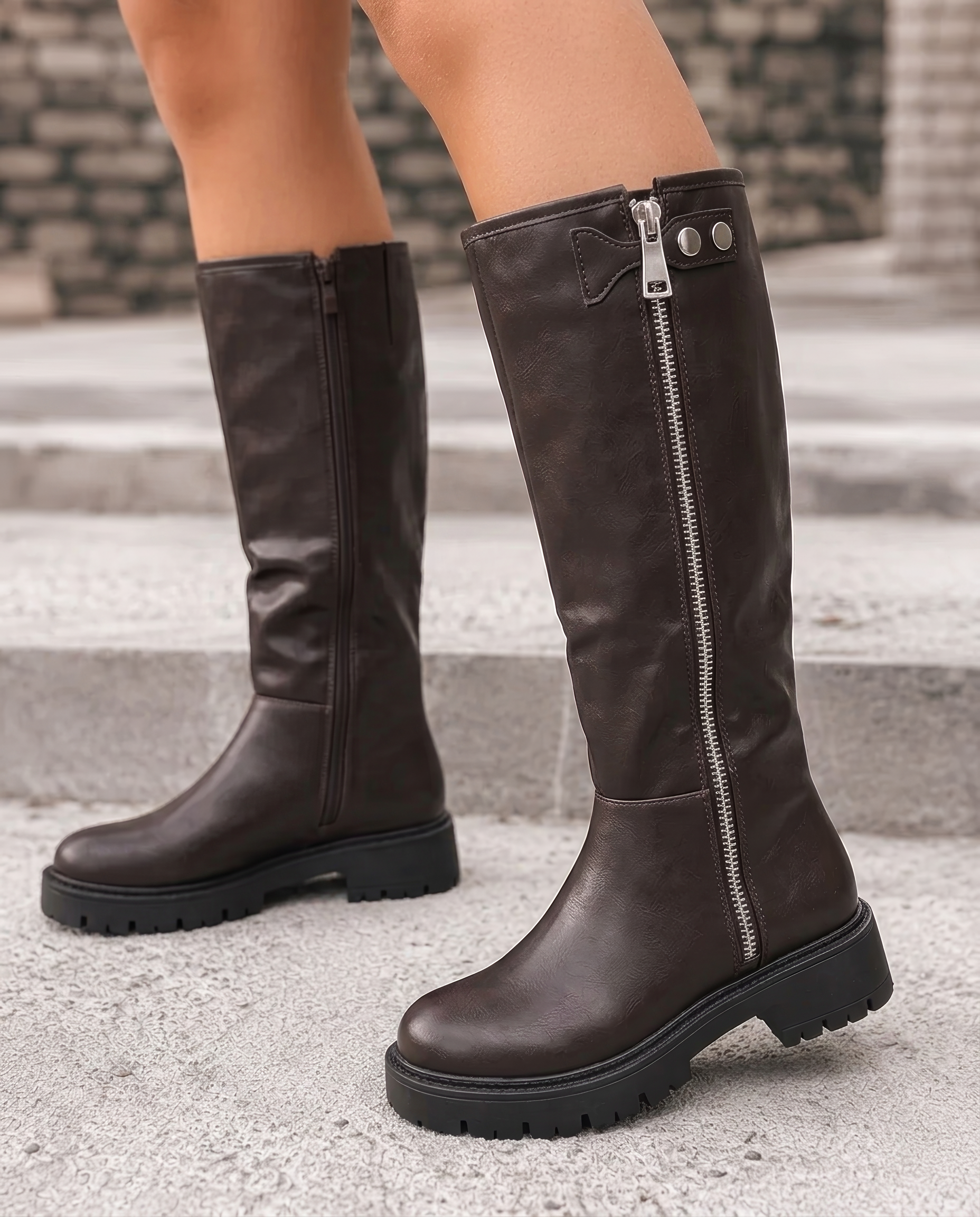 BOTAS CAÑA CREMALLERA