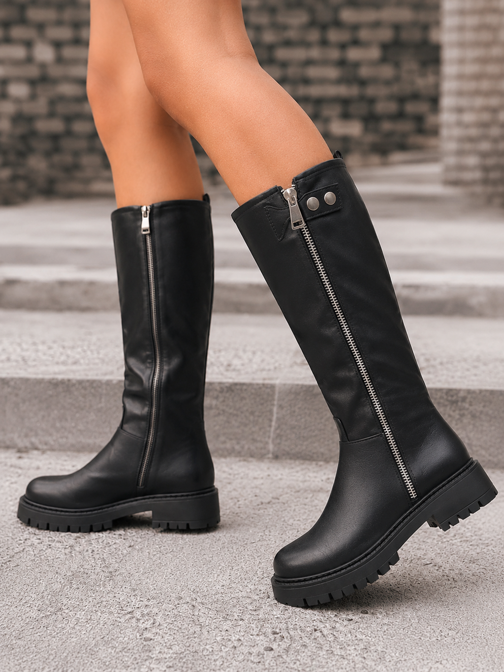 BOTAS NEGRAS - TIPO CAÑA