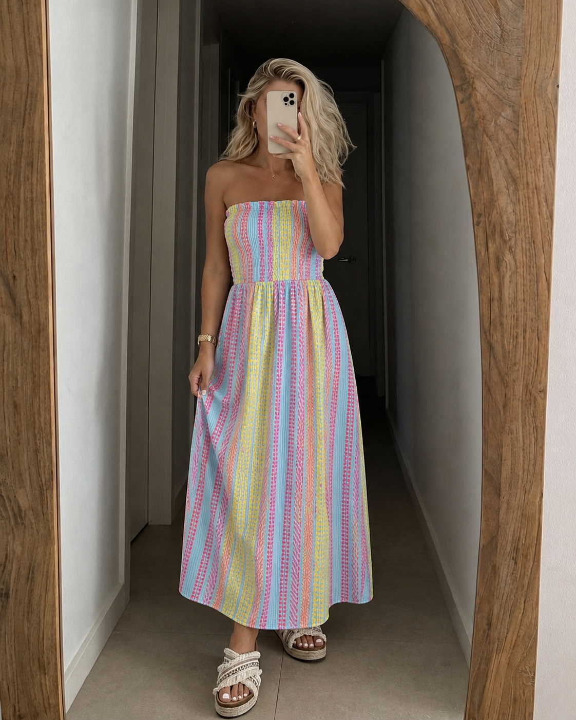 VESTIDO LARGO - TALLA UNICA