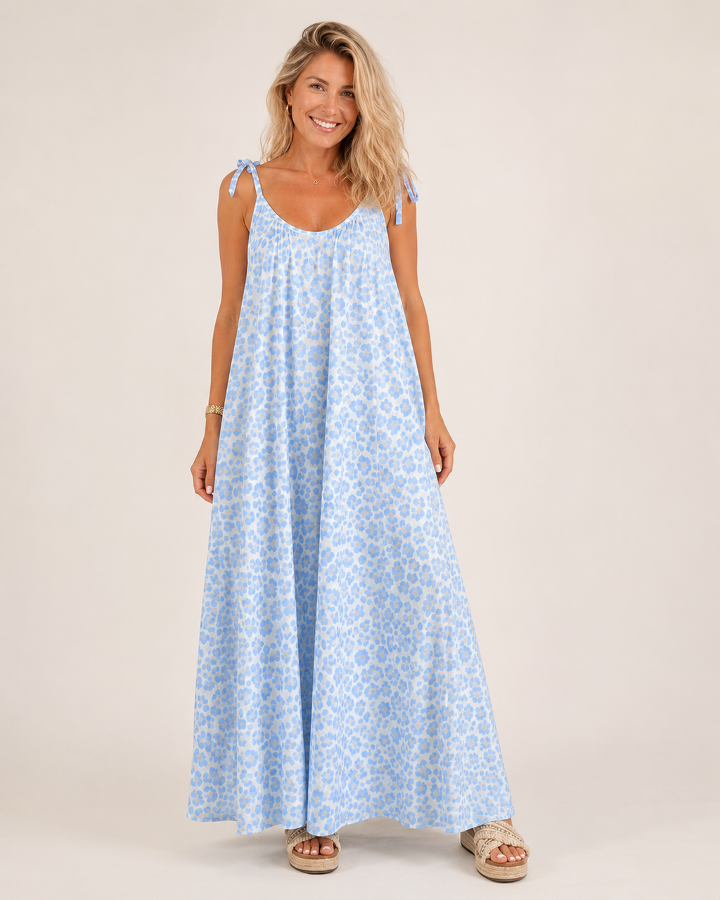 VESTIDO TIPO CASUAL - TALLA UNICA