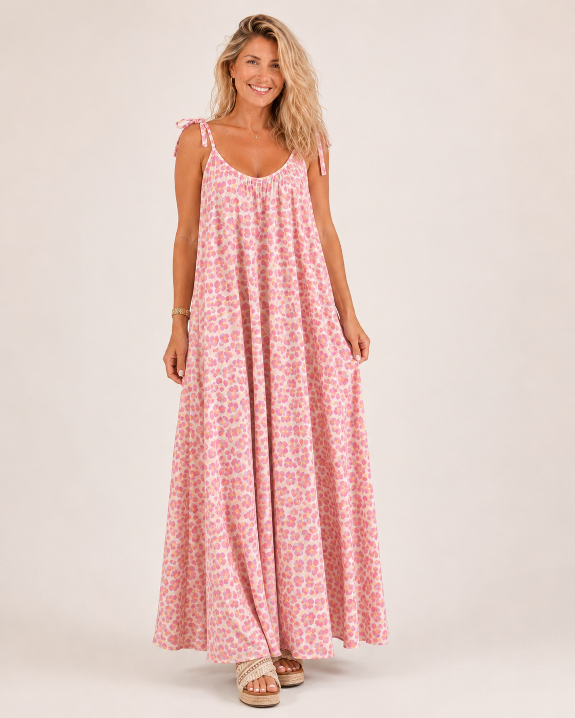 VESTIDO TIPO CASUAL - TALLA UNICA
