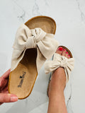 SANDALIAS LAZO BEIGE