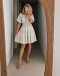 VESTIDO SIN HOMBROS - TALLA UNICA