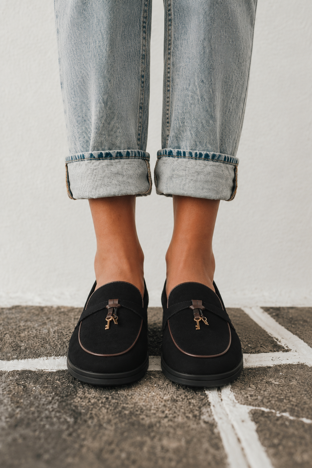 MOCASINES NEGROS