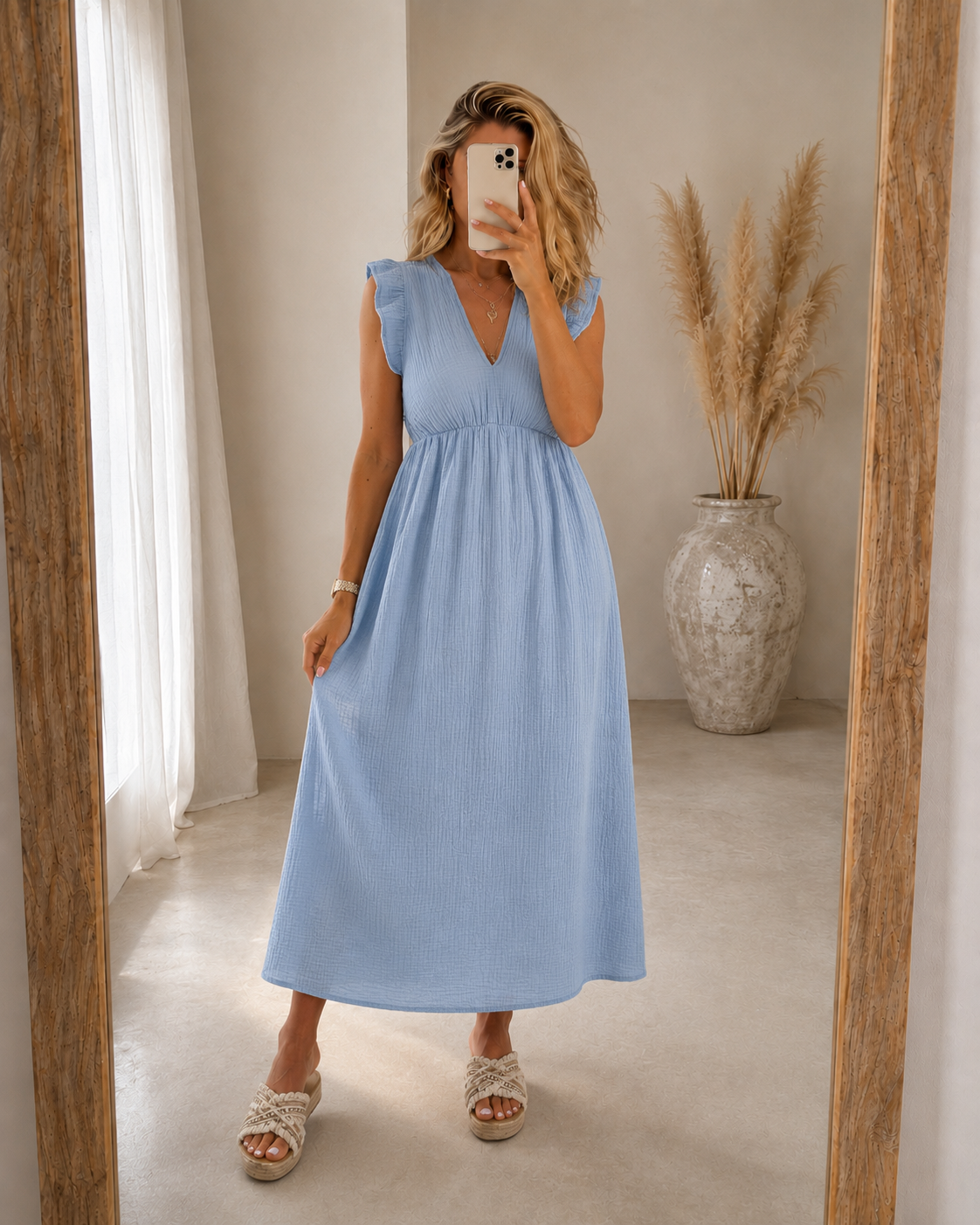 VESTIDO LARGO - TALLA UNICA