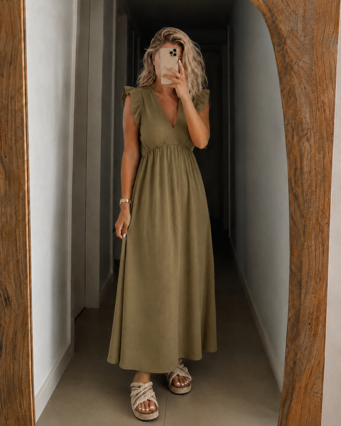 VESTIDO LARGO - TALLA UNICA